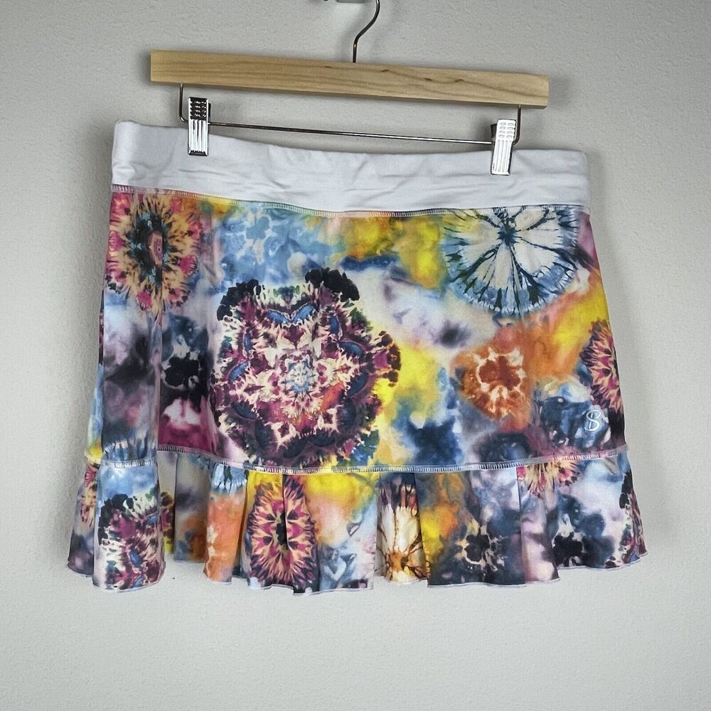 Sofibella Size 2X Skort Blurred Subordination Pattern Pickleball Athleisure‎